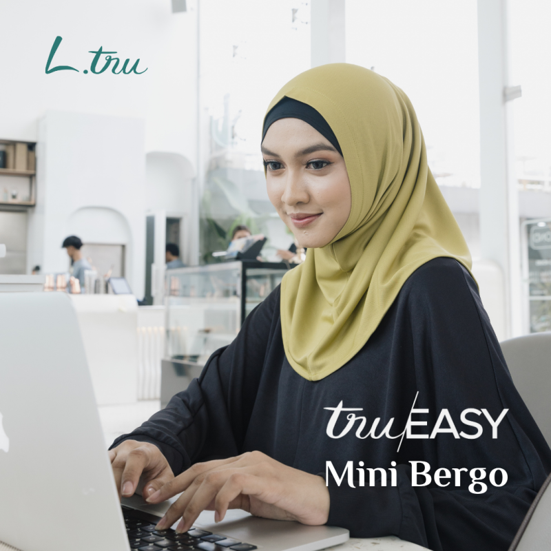 L.tru – Hijab Kaos Mini Bergo truEasy