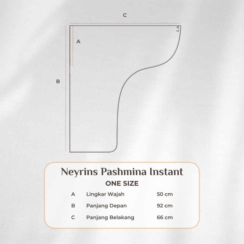 88 L.tru - Pashmina Instan Neyrins truEasy