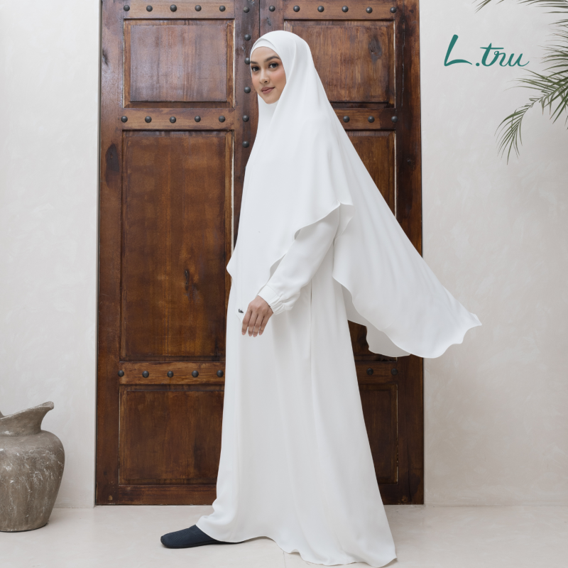 L.tru - Set Gamis Umroh Premium anti UV