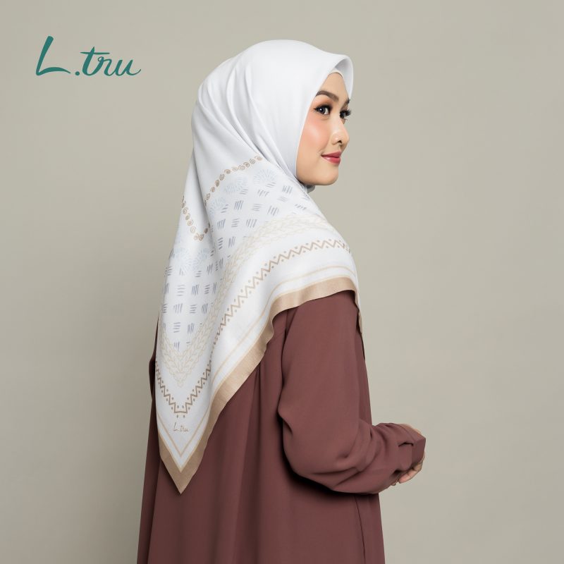 L.tru - Kerudung Segiempat Printed