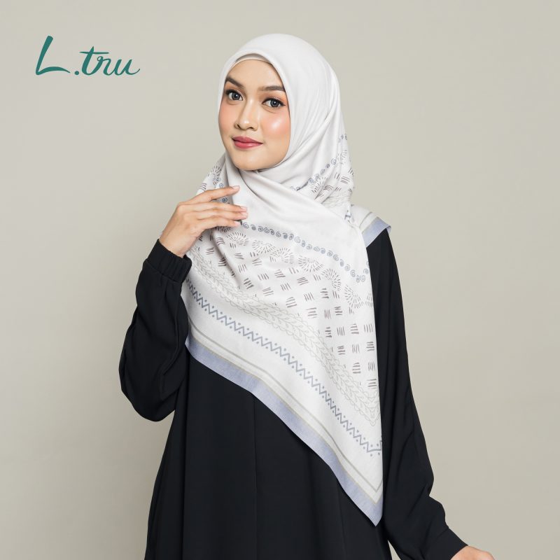 L.tru - Kerudung Segiempat Printed