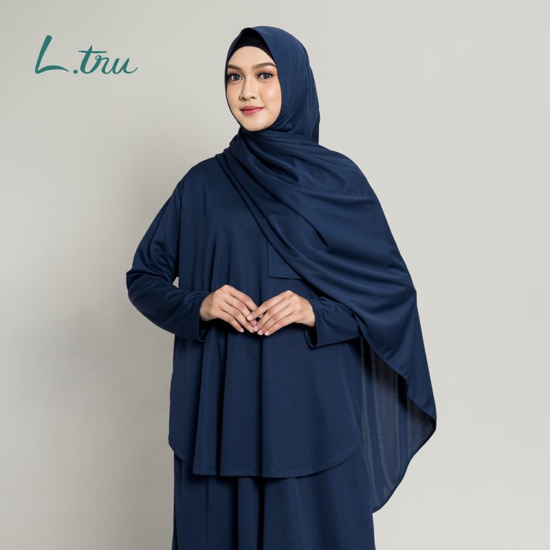 Wide-Pashmina-Dress-Blues-1 L.tru - Pashmina Instan Wide | truEasy Series