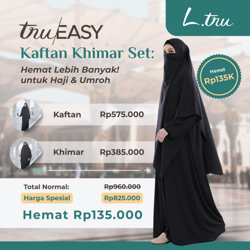 Set Kaftan Khimar