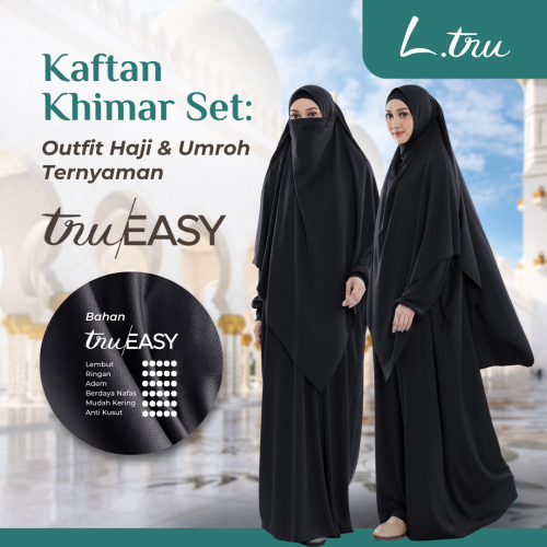 set kaftan khimar