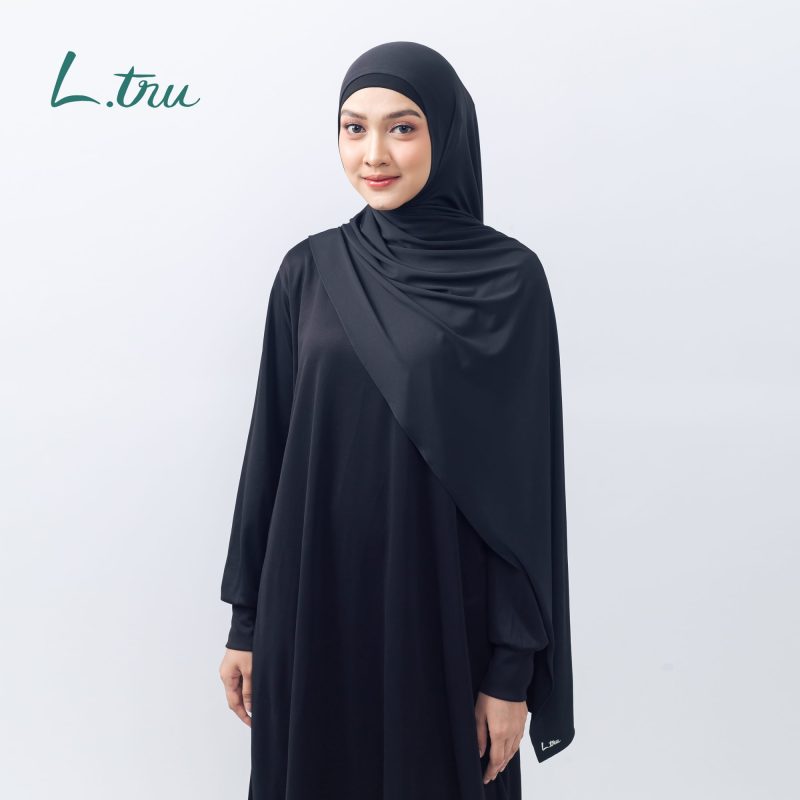 L.tru - Pashmina Instan Kaos truComfy
