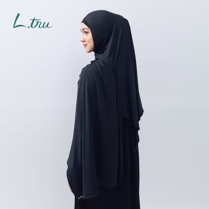 L.tru - Pashmina Instan Kaos truComfy