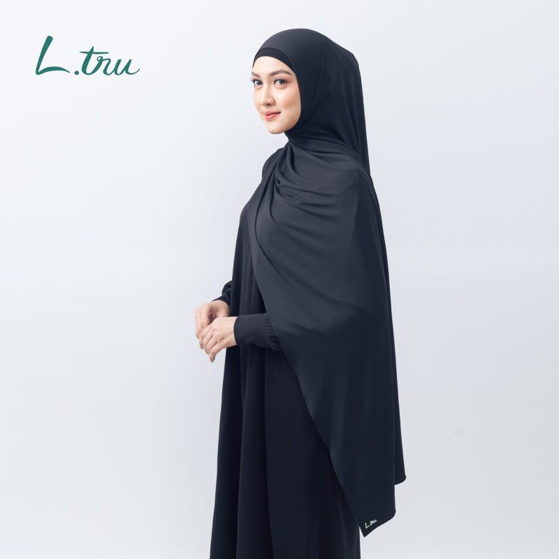 L.tru - Pashmina Instan Kaos truComfy