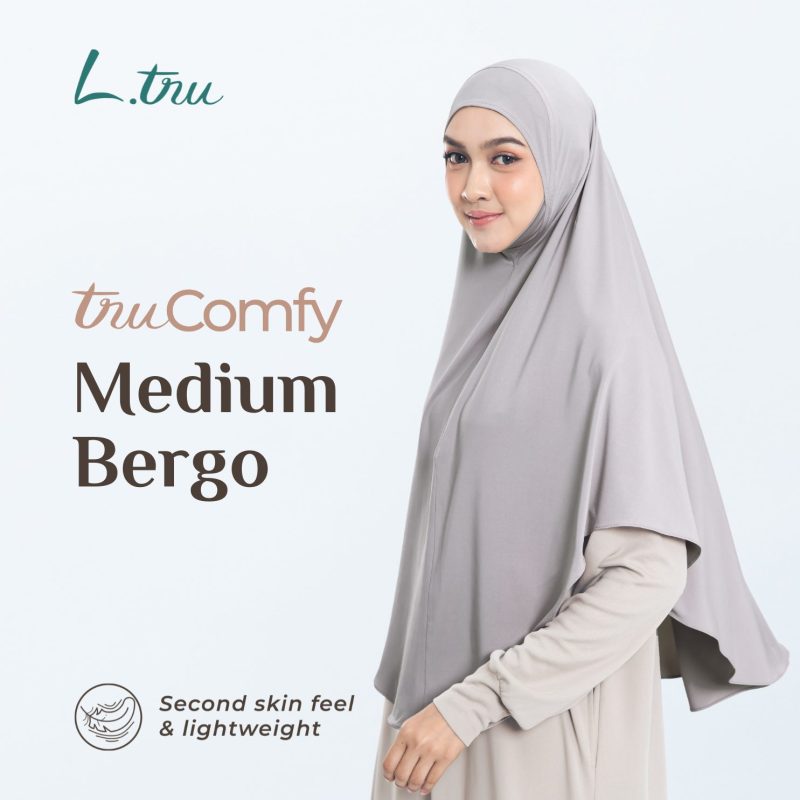 L.tru - Bergo Dagu Medium | Bergo Daily truComfy