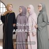 66 L.tru - Abaya 2in1 All Size | Potongan Jatuh, Slim Look & Big Size Friendly