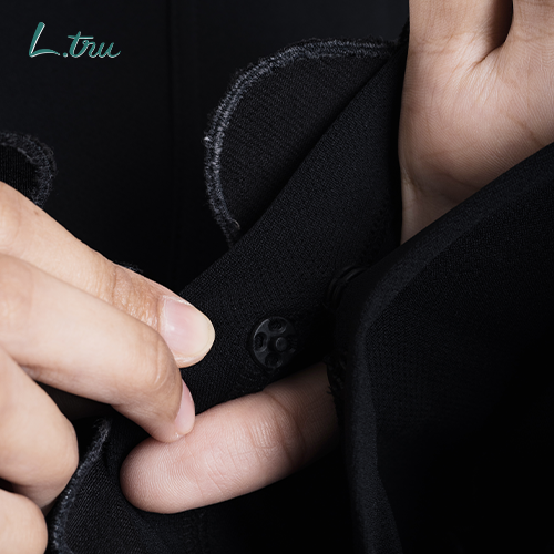 Abaya 2in1 Safwa Embroidery Black 7 (1) L.tru - Set Abaya Embroidery 2in1 | truEasy Series | Limited Edition