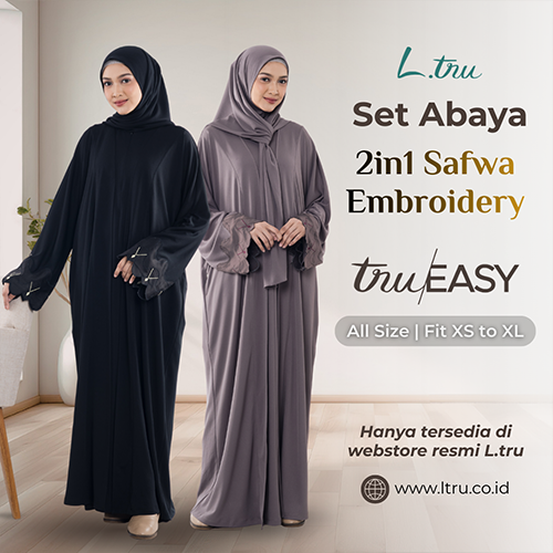 Shopee Decor+Etalase - 70 Set Abaya Embroidery
