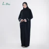 L.tru - Abaya Safwa Lace | Dress Abaya + Pashmina Instan All Size Resleting Depan | Bahan Trueasy Adem Anti Kusut