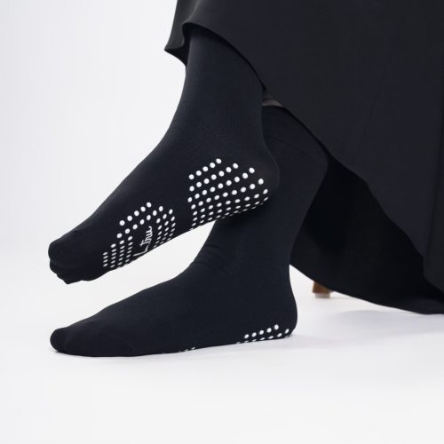 L.tru - Kaus Kaki Basic Anti Slip Premium Wanita | Anti Bakteri Nyaman untuk Umroh & Haji
