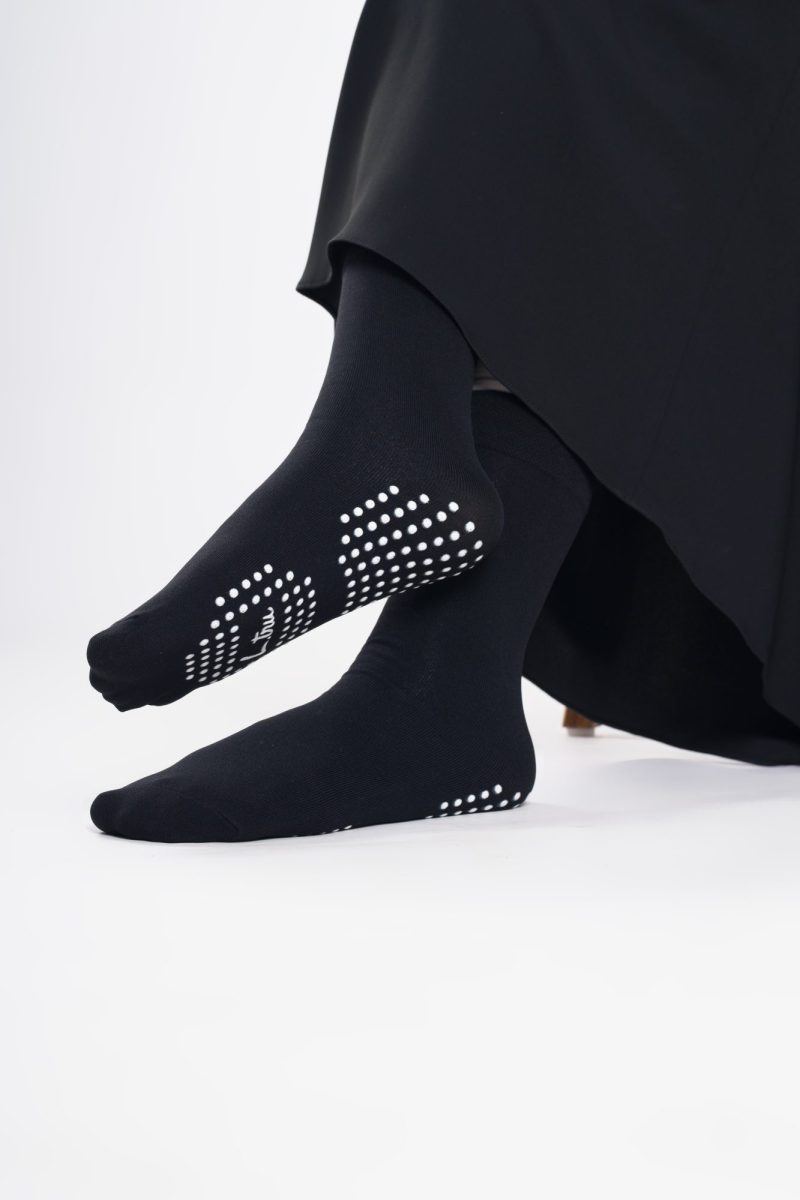 L.tru - Kaus Kaki Basic Anti Slip Premium Wanita | Anti Bakteri Nyaman untuk Umroh & Haji