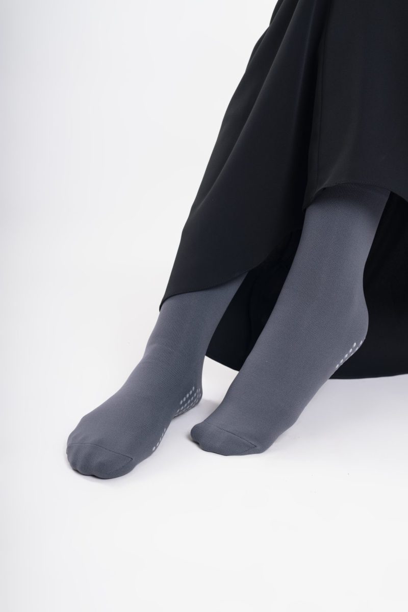 L.tru - Kaus Kaki Basic Anti Slip Premium Wanita | Anti Bakteri Nyaman untuk Umroh & Haji