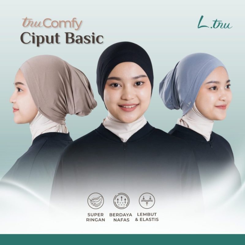 L.tru - TruComfy Ciput Basic | Inner Hijab Nyaman