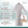 20 (1) L.tru - Inner Gamis Muslimah Nyaman dengan Fitur Lubang Jempol | Inner Dress Wanita Muslim | Inner Gamis Umroh & Haji