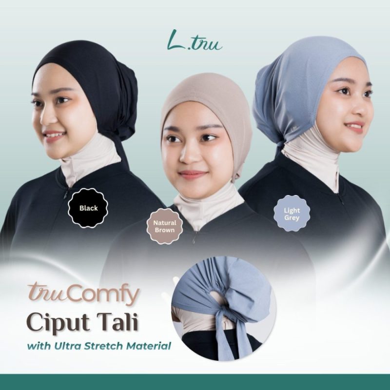 24 L.tru - Trucomfy Ciput Tali | Nyaman, Elastis & Anti Melorot
