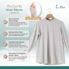 L.tru - Inner Blouse Muslimah Nyaman dengan Fitur Lubang Jempol | Dalaman Hijab Wanita | Inner Kaos Muslimah