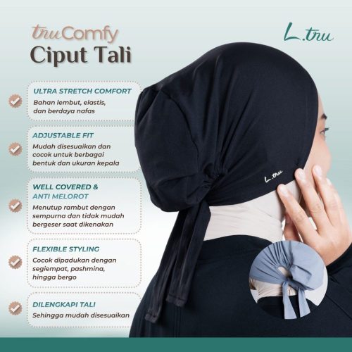 26 L.tru - Trucomfy Ciput Tali | Nyaman, Elastis & Anti Melorot