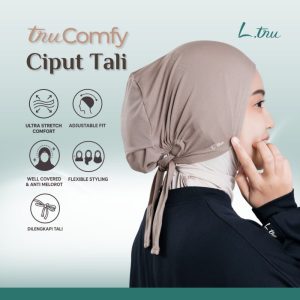 L.tru - Trucomfy Ciput Tali | Nyaman, Elastis & Anti Melorot
